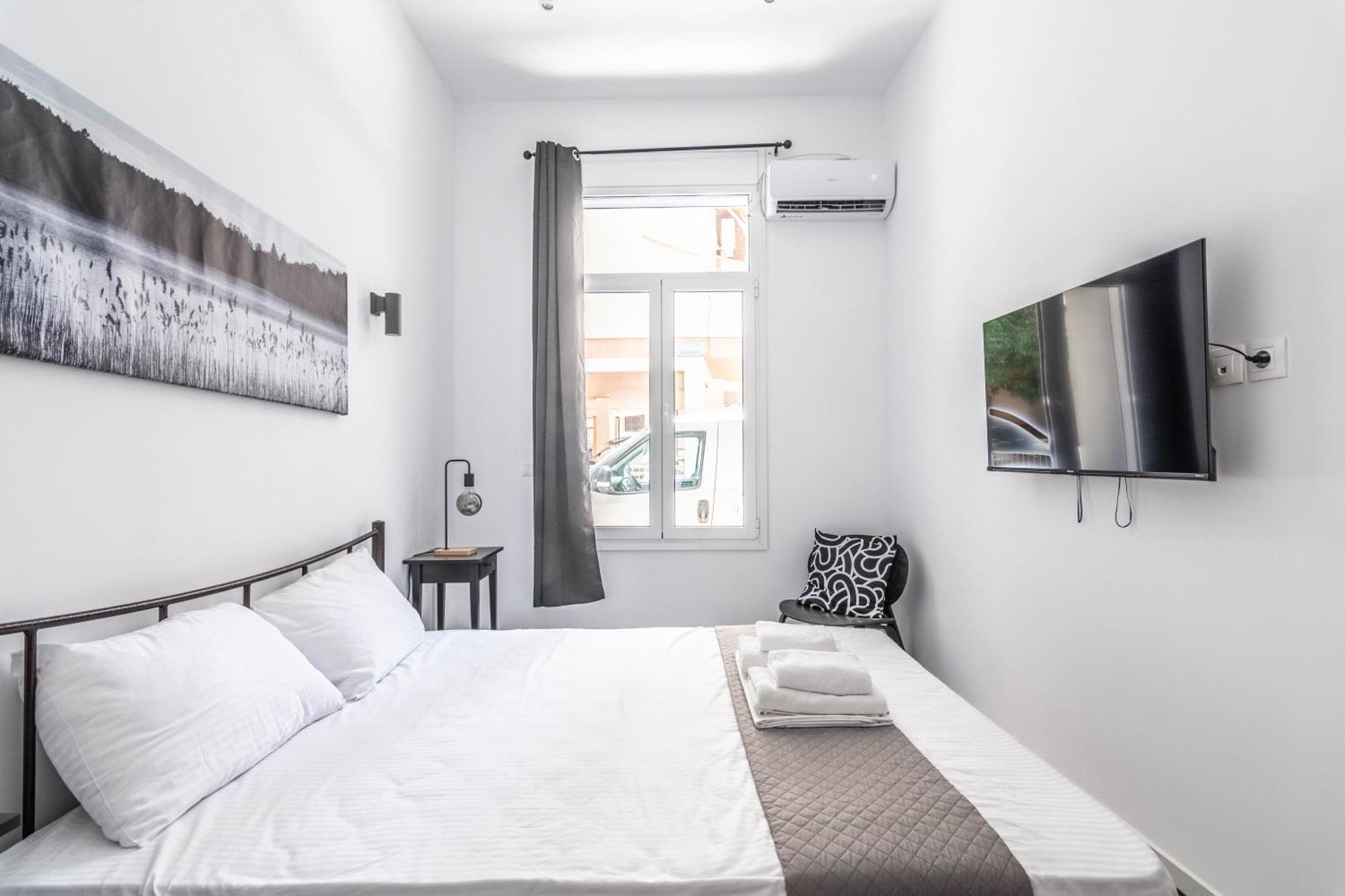 Apartamento Aris Urban Pagrati Atenas Exterior foto